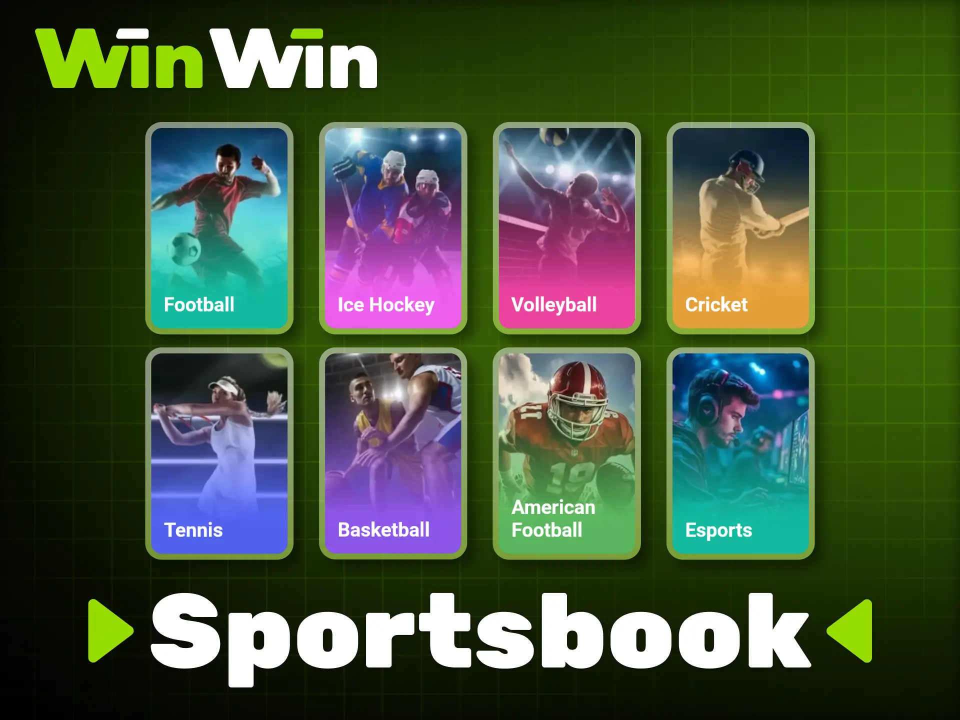 WinWin offers a wide range of sports betting options.