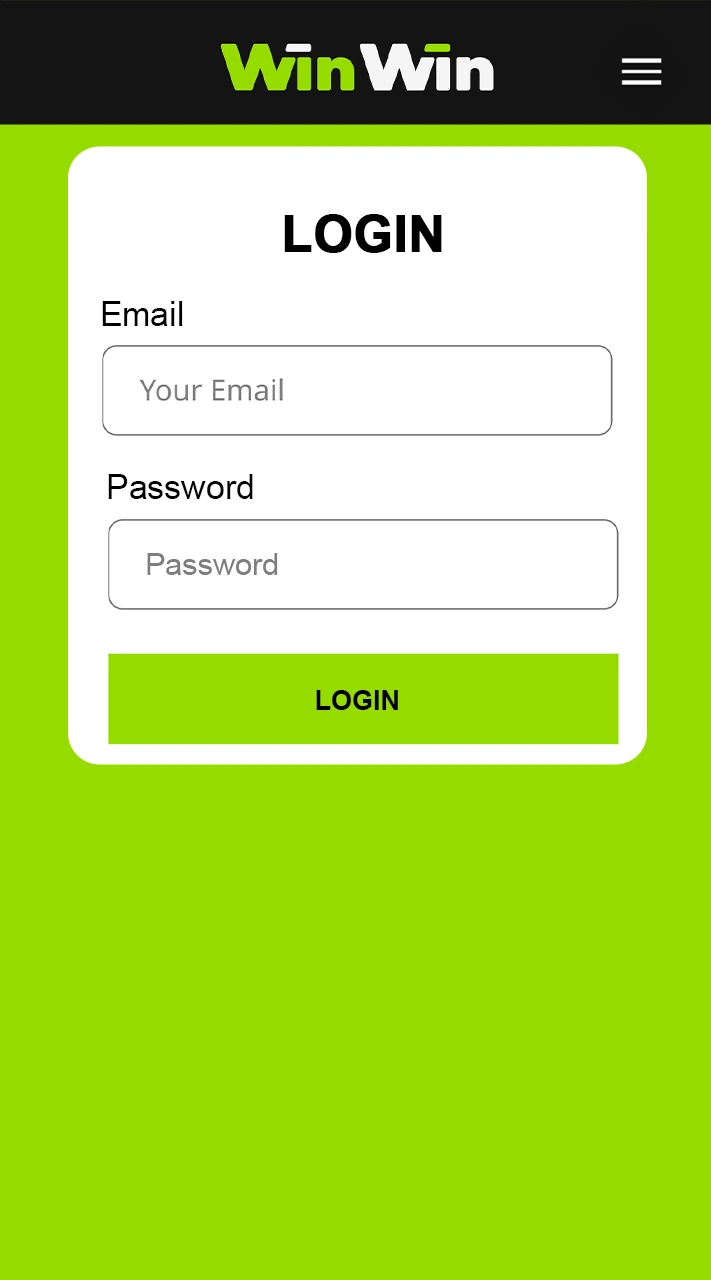 Log in to your WinWin Agent account.