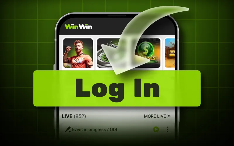 WinWin app offers fast and easy login access.