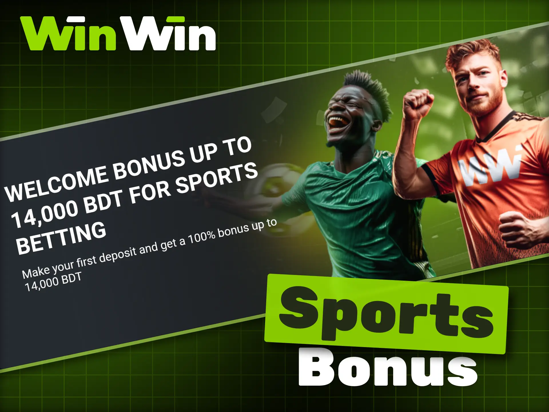 Kick off your sports betting experience with a generous welcome bonus from WinWin.