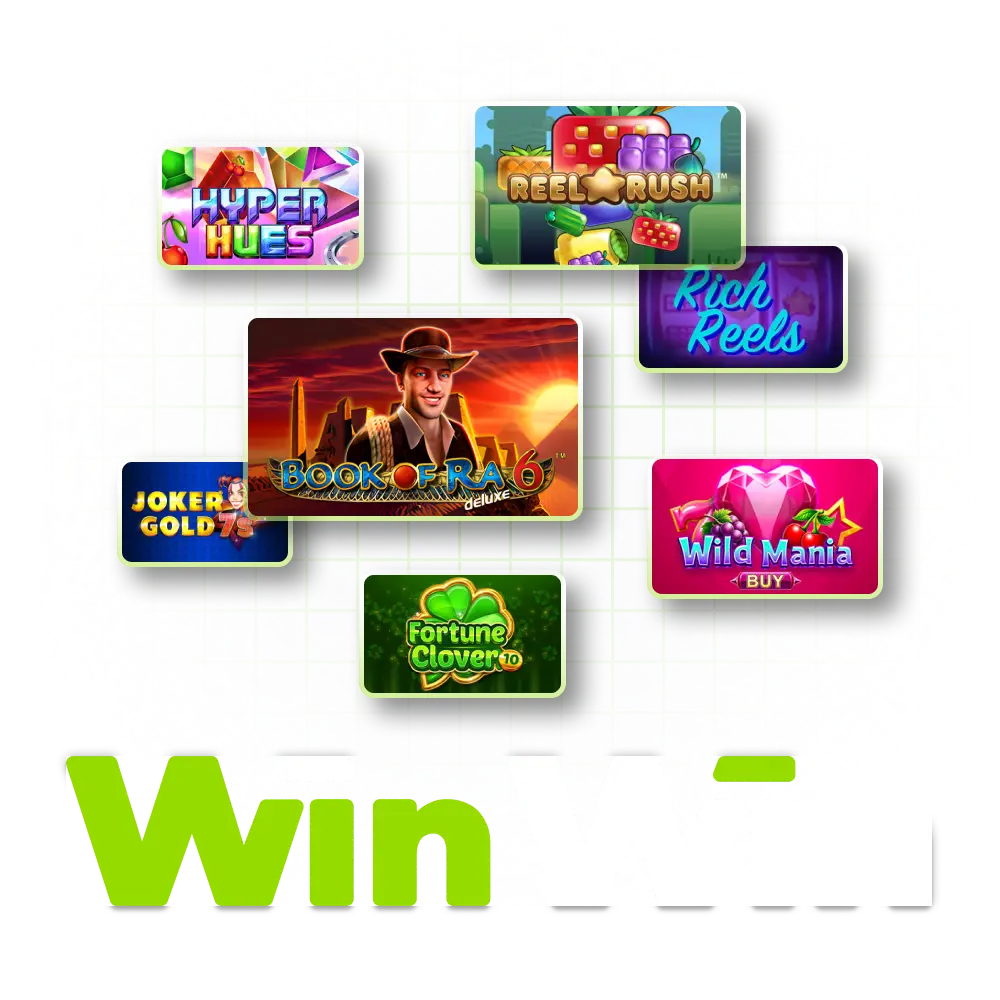Discover a wide variety of slots at WinWin.