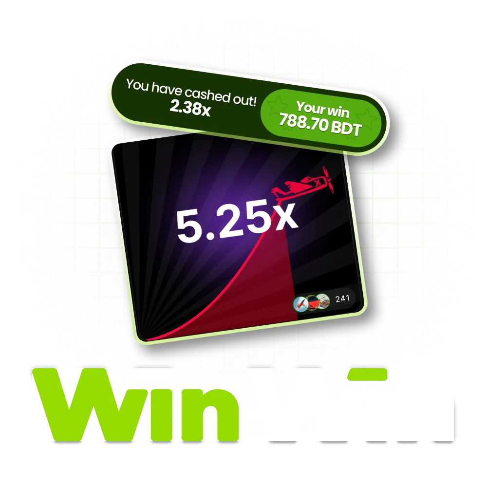 Play Aviator at WinWin and maximize your chances to score big wins.
