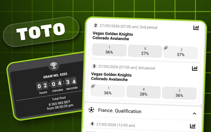 Play TOTO at WinWin to test your sports predictions and score big payouts.